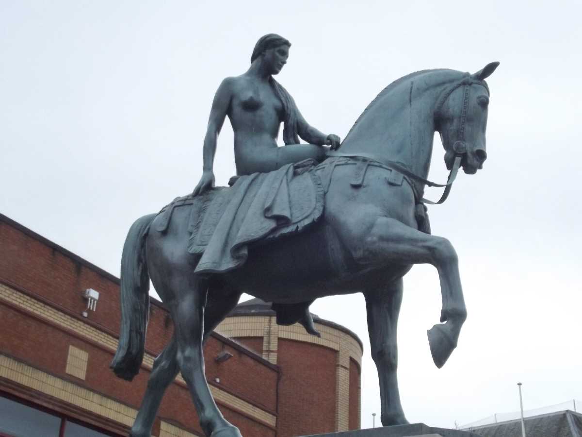Lady Godiva statue Coventry